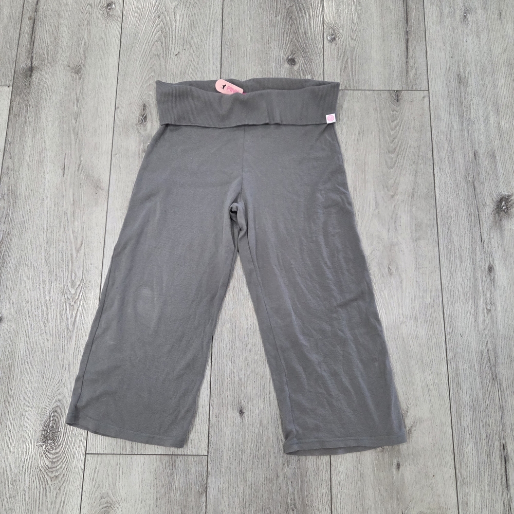 PINK Victoria's Secret Gray Lounge Pants with Pink Detail
